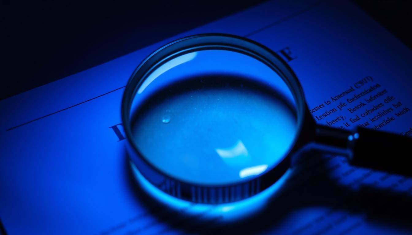 o papel da analise forense na autenticidade de documentos  