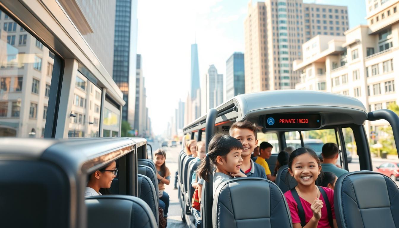 Vantagens de veículos privativos para excursões escolares na capital
